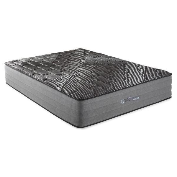 Montlake Full Cool Firm Memory Foam Hybrid Mattress - Black 