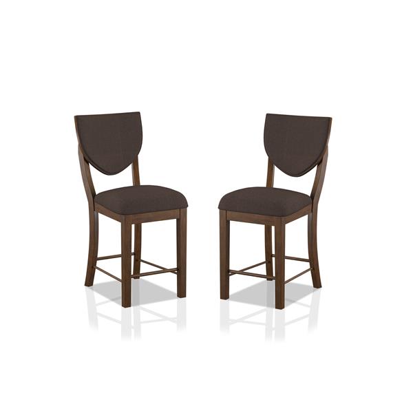 Raven Padded Counter Height Chairs - Set of Two 