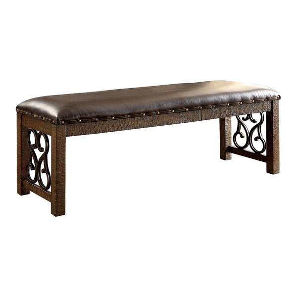 Paula Traditional Padded Bench 