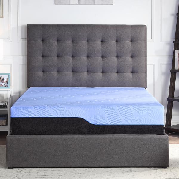 Remedy Sleep 12" Twin Size 5-Layer Hybrid Latex Foam and Coil Kids Mattress 