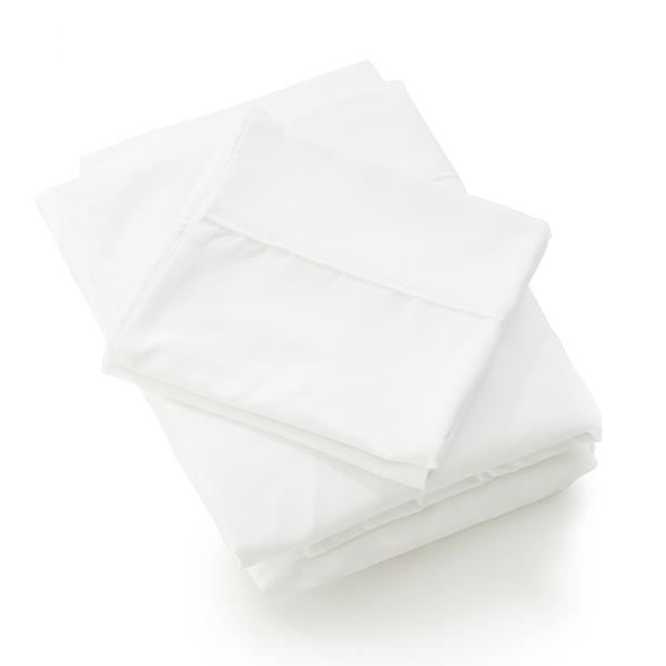 Reversible Bed in a Bag Comforter Twin XL White 