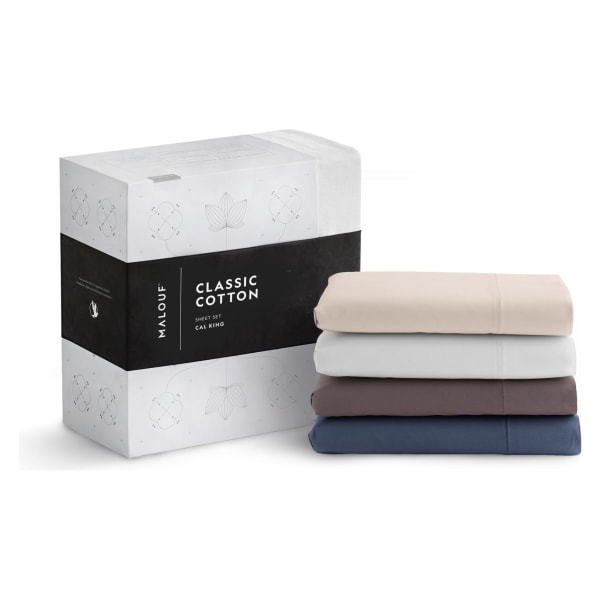 Classic Cotton Sheet Set - Twin - White 