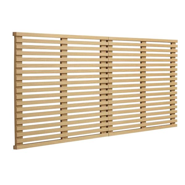 Render Wall Mount King Headboard - Oak 