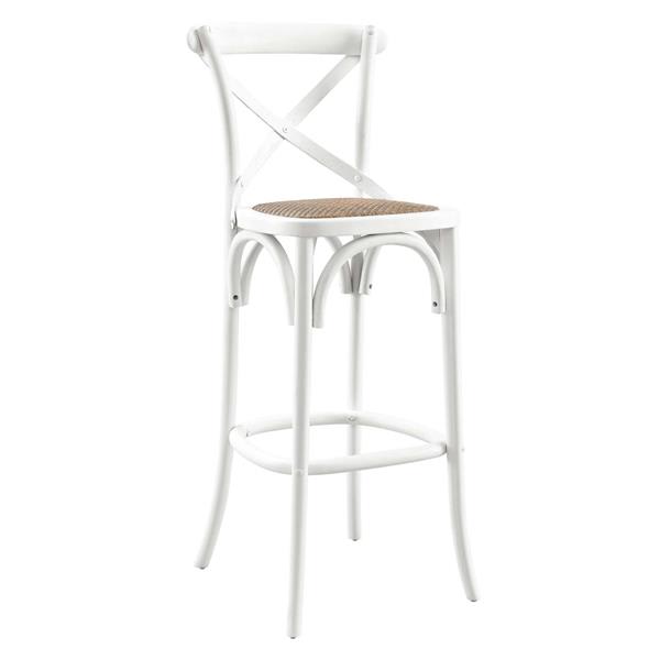 Gear Bar Stool - White - Style A 