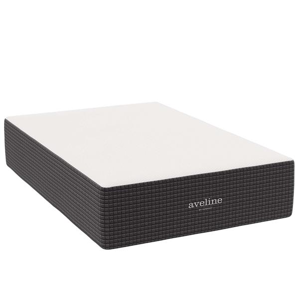 Aveline 16" Memory Foam Full Mattress - White 