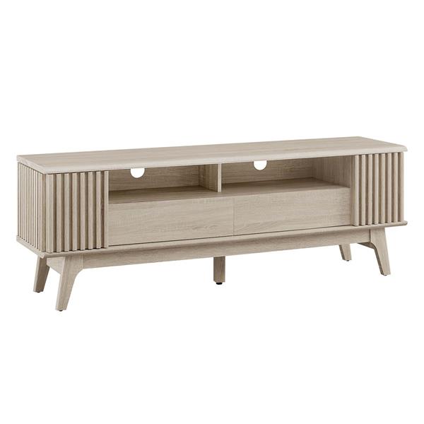 Eudora 60" TV Stand - Oak 