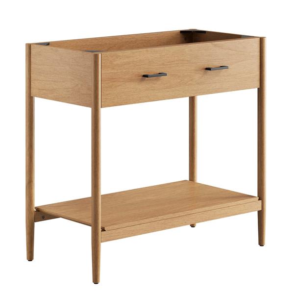 Zaire 36" Bathroom Vanity Cabinet (Sink Basin Not Included) - Natural 