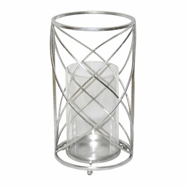 Metal 13" Table Top Decor - Silver 