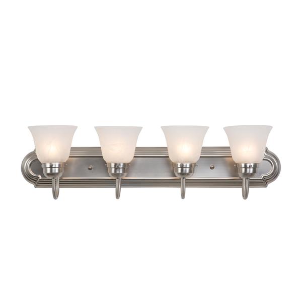 Four Light Vanity - Satin Nickel 