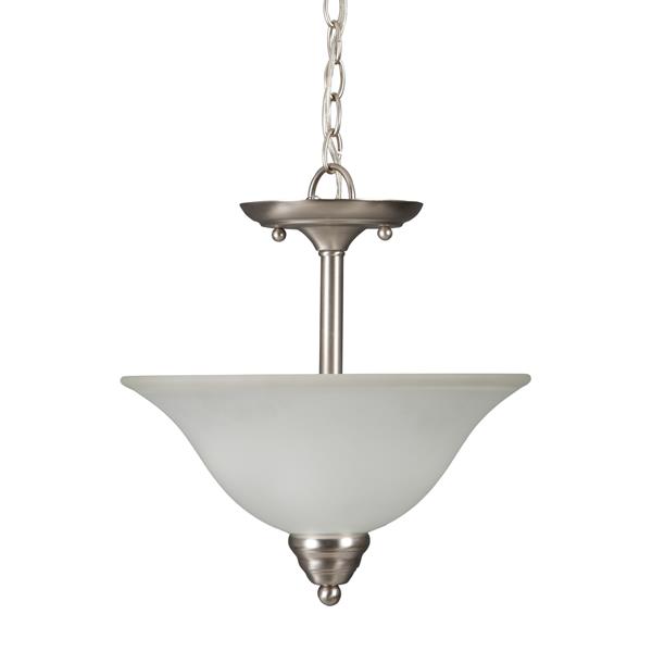 Inverted Pendant - Satin Nickel 