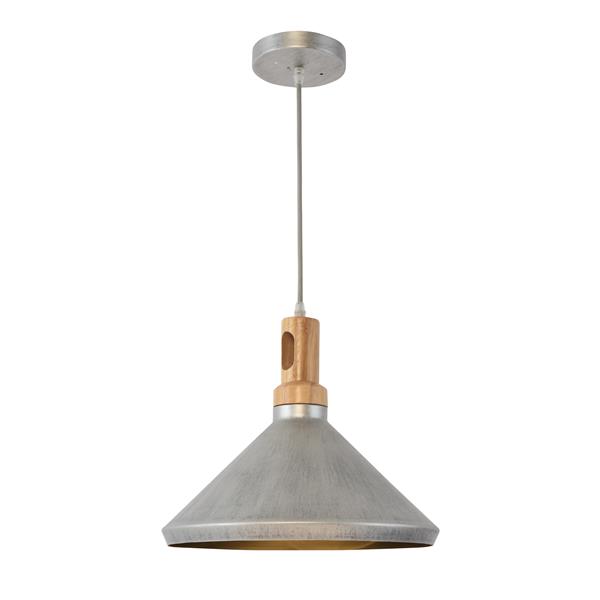 One Light Pendants - Silver Grey - Style B 