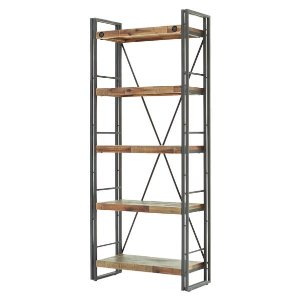 Austen Large Shelf - Natural Steel Grey 