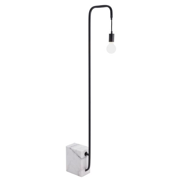 Lancia Black Floor Lamp 