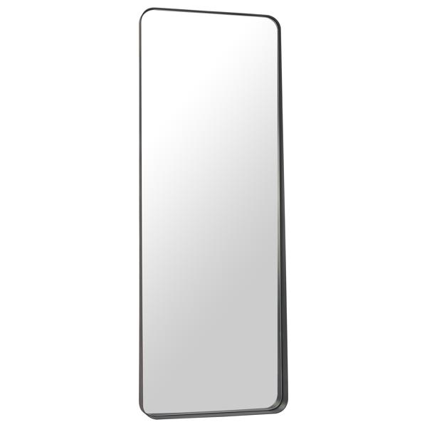 Riga Floor Mirror - Black 
