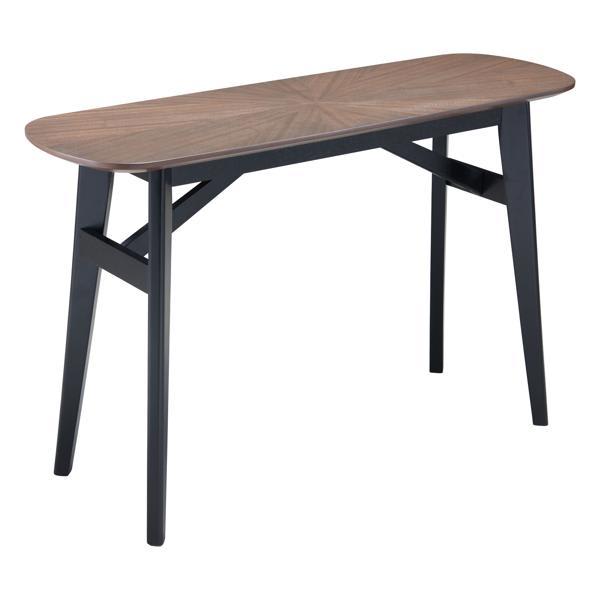 Neted 47" Console Table - Modern - Espresso Rubberwood 