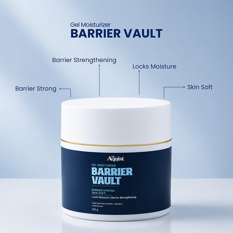 The Aquist Barrier Vault Gel Moisturizer for Deep Hydration and Skin Barrier Repair