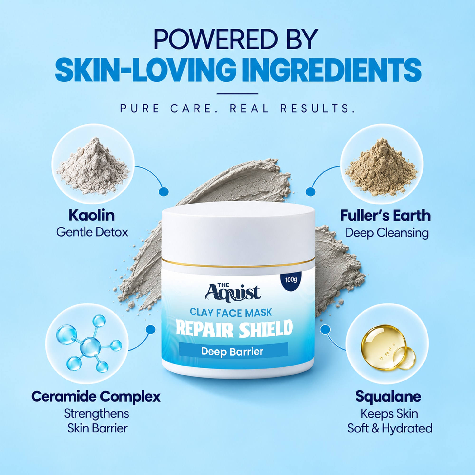 The Aquist Repair Shield Clay Face Mask - Image 4