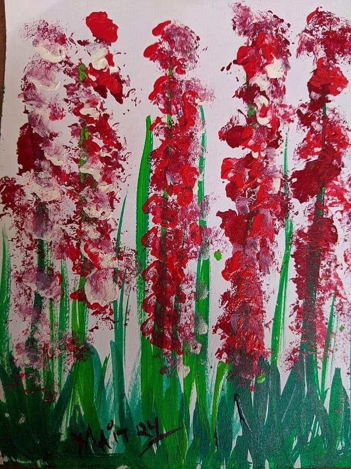 How to draw Cherry Blossom Flowers with easy technique