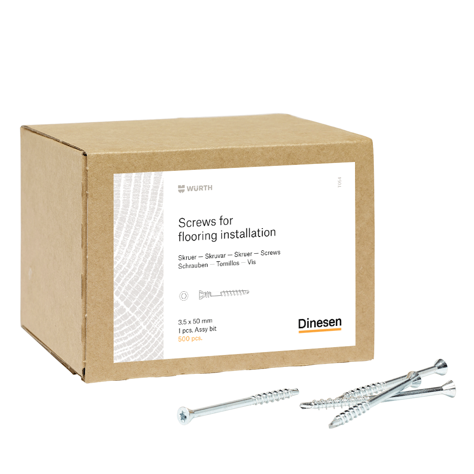 Dinesen screws, 3,5x50 mm, 500 pcs