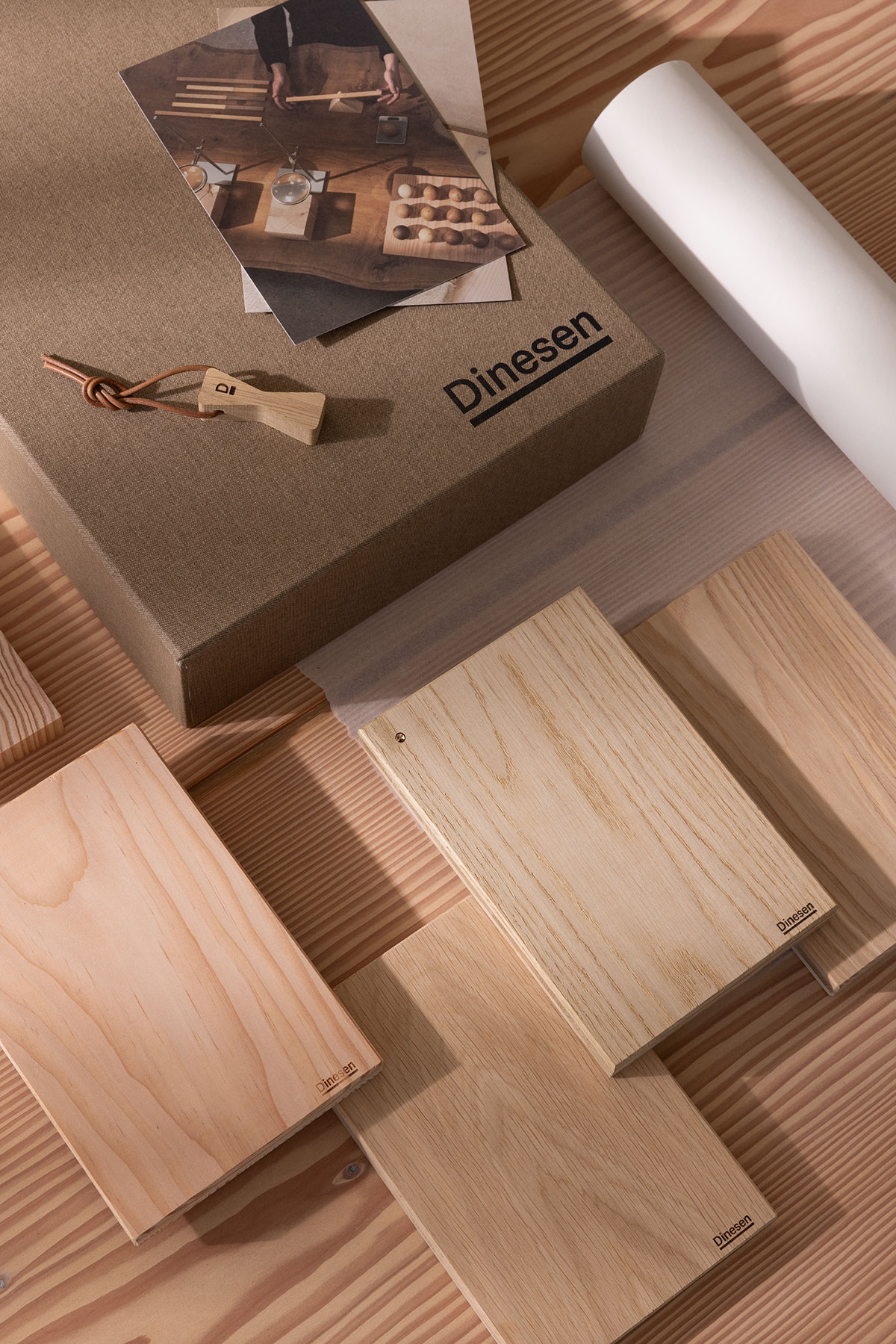 Dinesen Sample Box Layers
