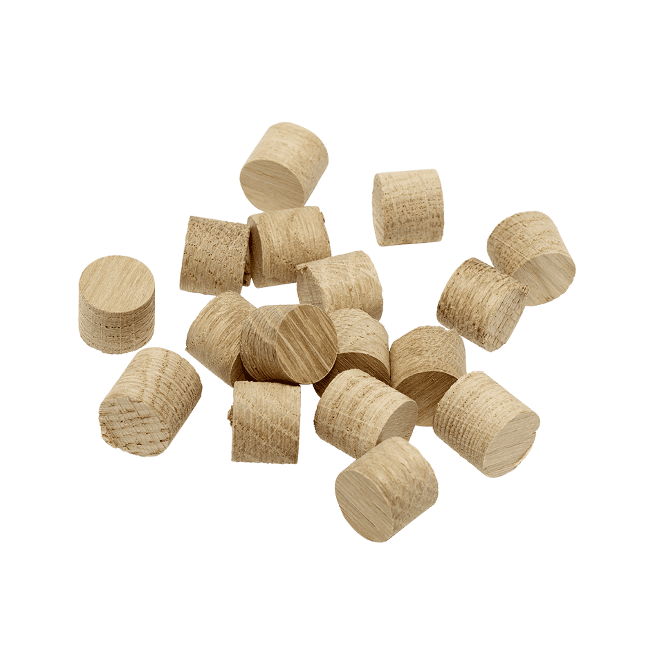 Oak Plugs, bag with 100 units