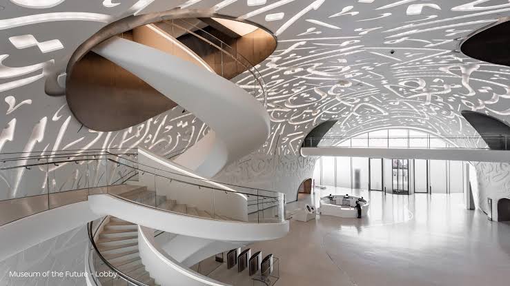 Inside of Museum of the Future