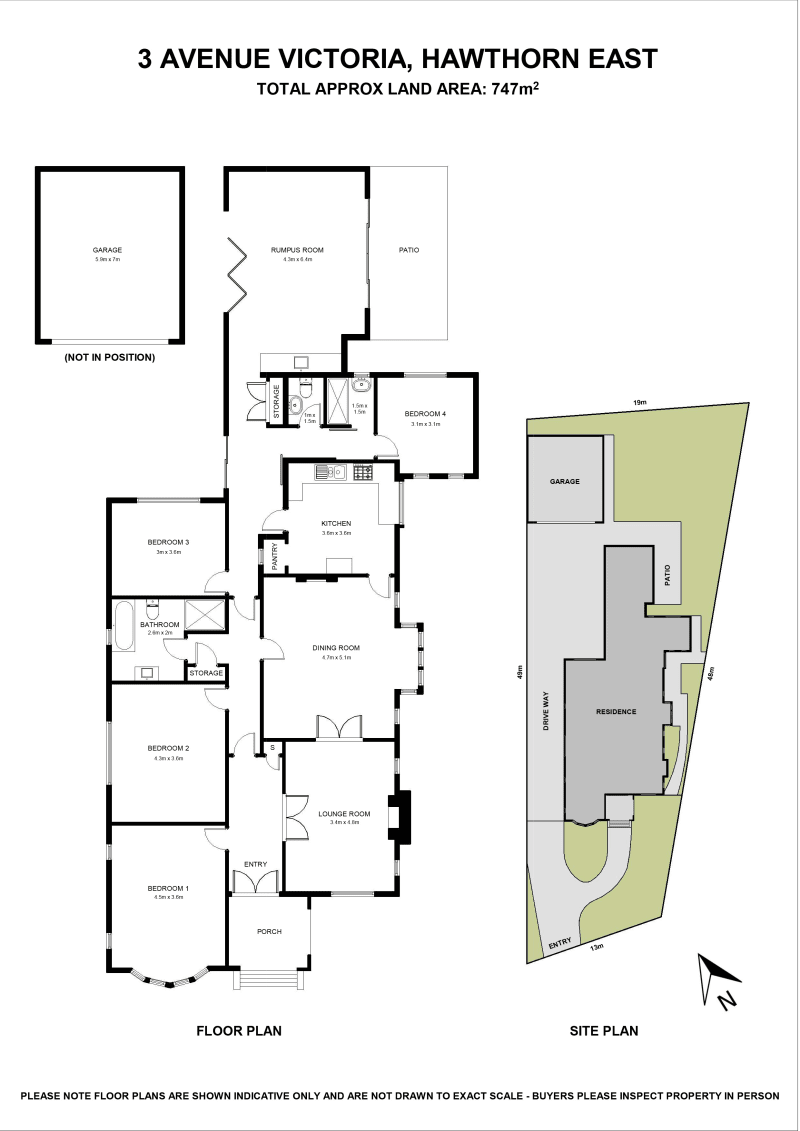 3 Avenue Victoria Floor Plan