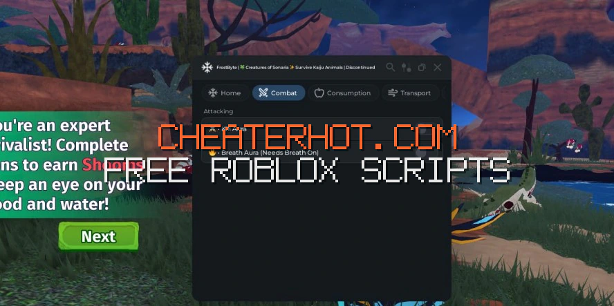 Creatures of Sonaria Script Cheat