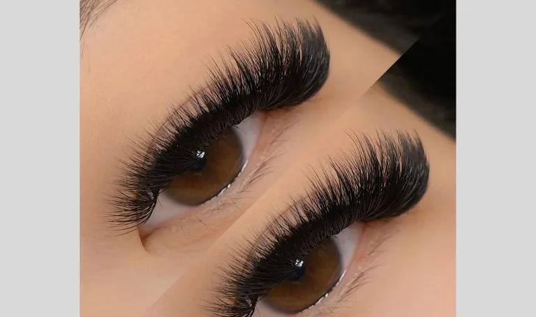 Cluster Lashes Cat Eye Style.