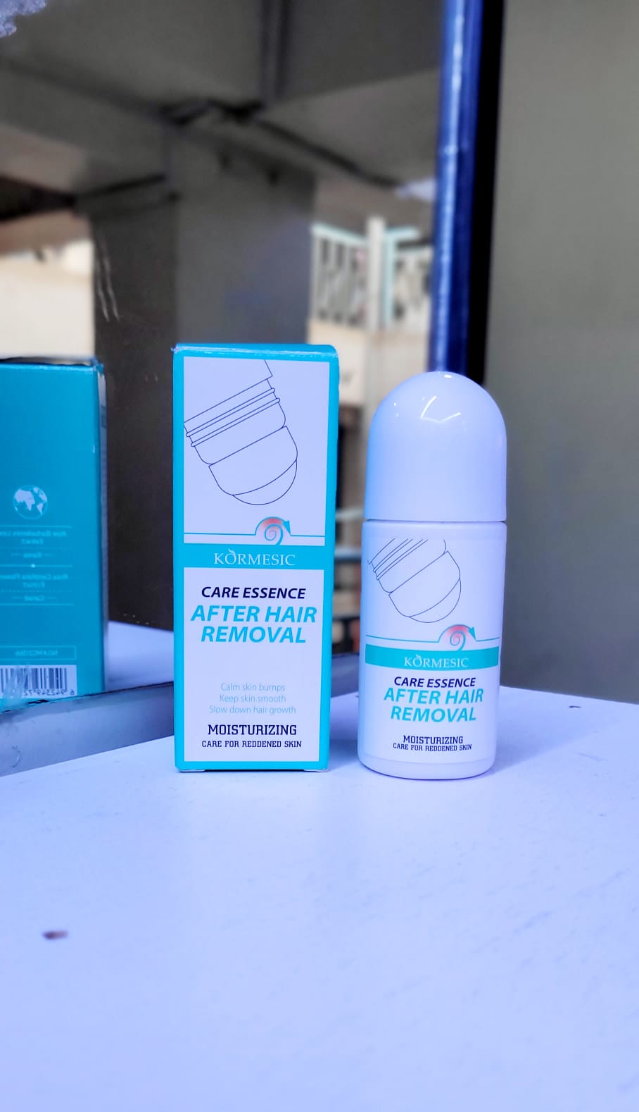 KORMESIC Care Essence After Hair Removal Roll-On – Soothing Post-Shave & Waxing Serum for Razor Bumps, Irritation & Slowing Hair Growth