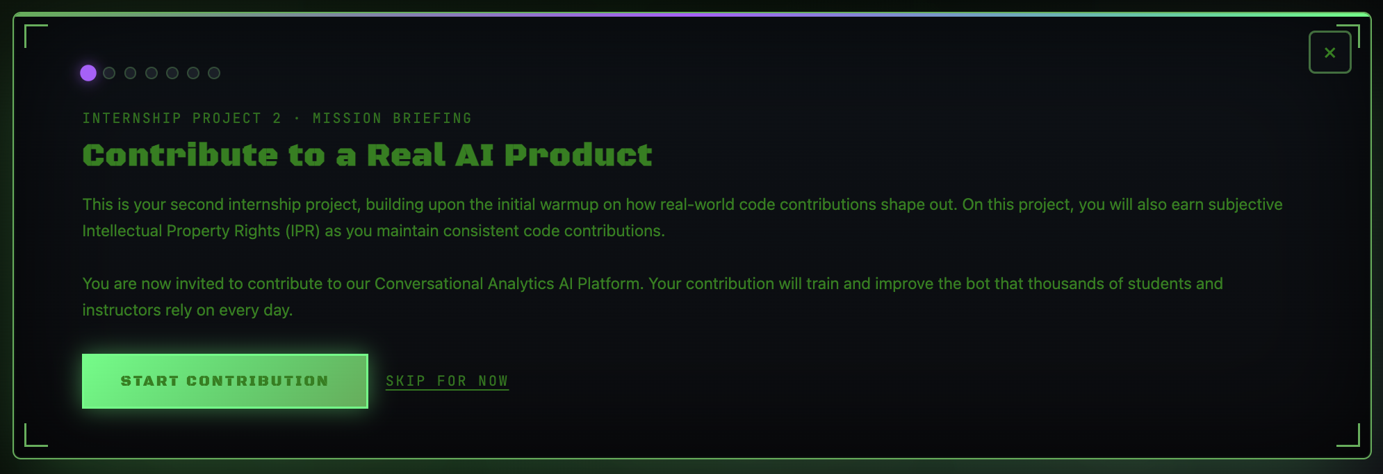 Contribution Flow IPR 1