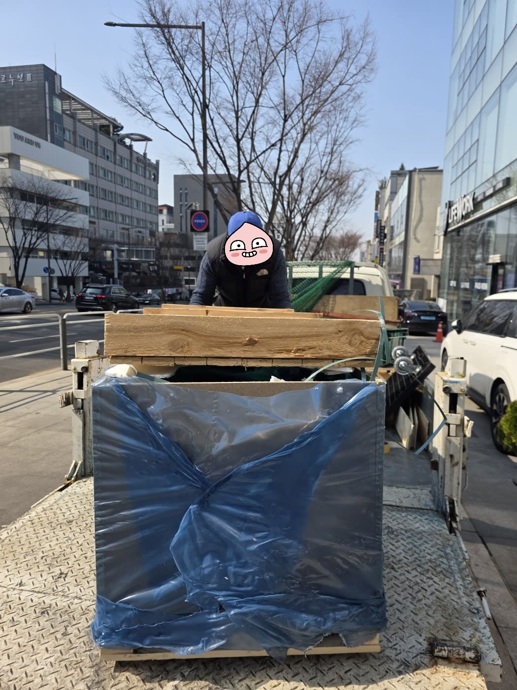 에코프렌즈 강남 사업장 폐기물 수거 완료