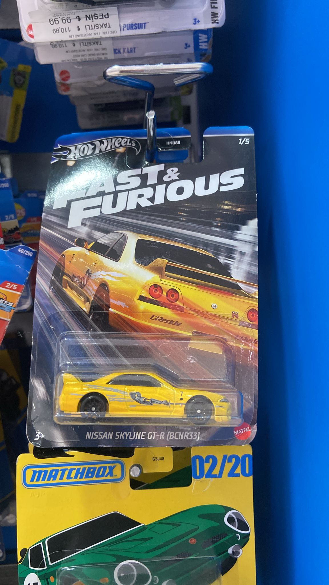 Hot Wheels r33 skyline - Model Pazarım Koleksiyon Ürünü