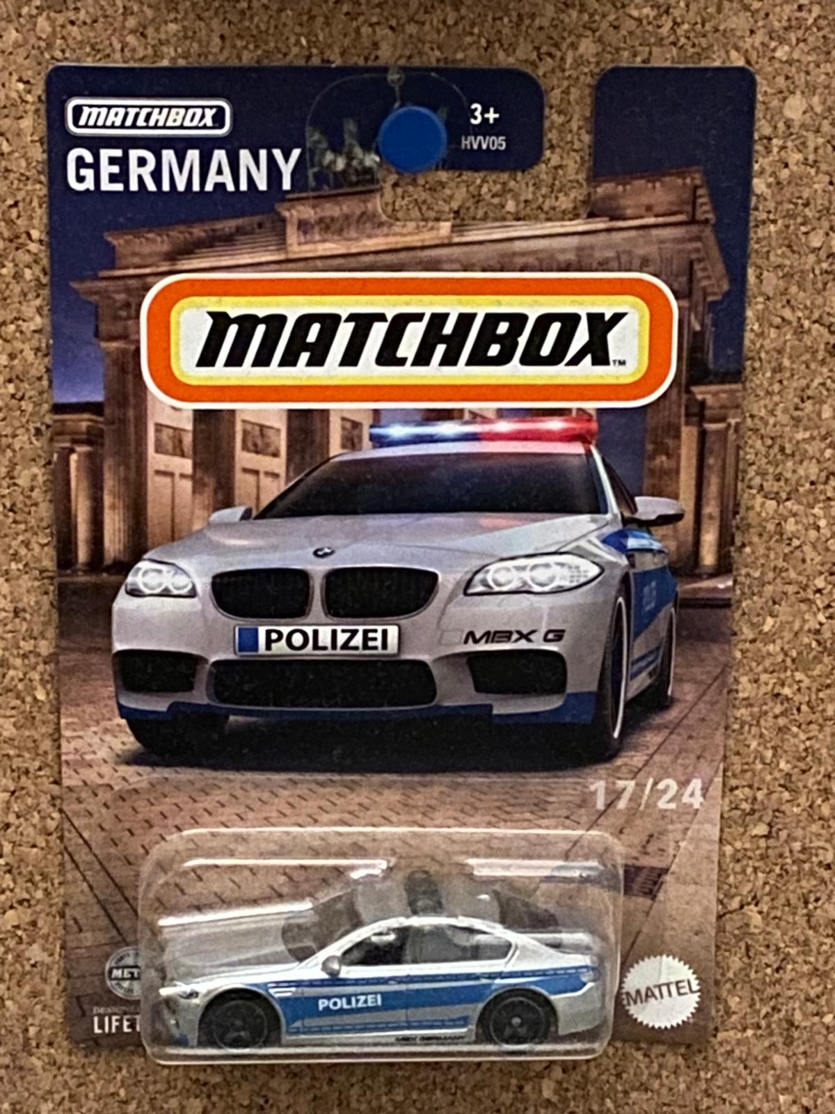 Matchbox M5 BMW Police