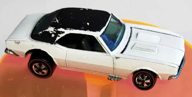 1968 White Enamel Custom Camaro
