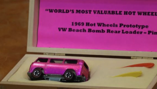 1969 Pink Rear-Loader Beach Bomb