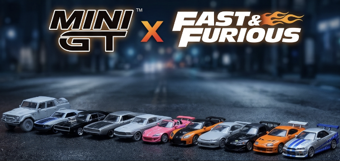 Mini GT x Fast & Furious !