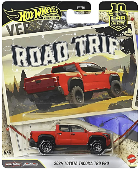 2024 Toyota Tacoma TRD Pro — Hot Wheels Car Culture Road Trip 2026