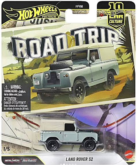 Land Rover S2 — Hot Wheels Car Culture Road Trip 2026