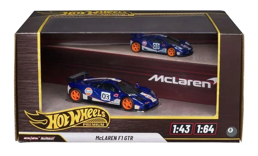 Hot Wheels McLaren F1 GTR Dual Scale Pack