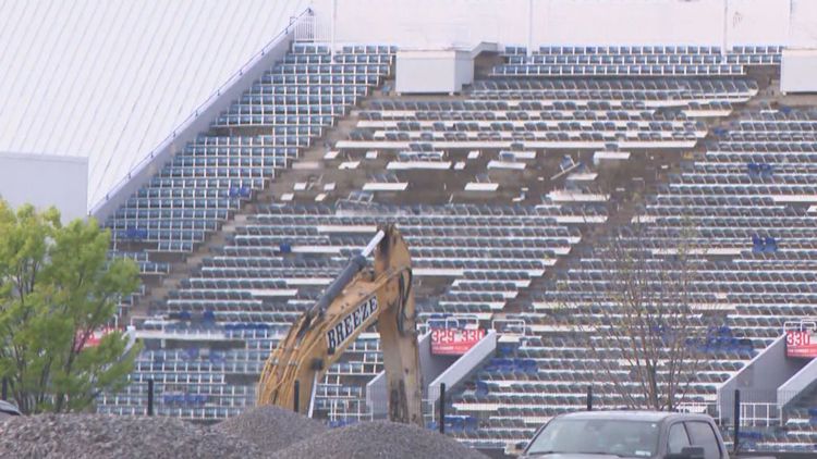Demolition of Old Highmark Stadium Underway in Buffalo