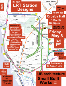 UB Small Built Works Unveils Eight New Train Station Designs for Buffalo