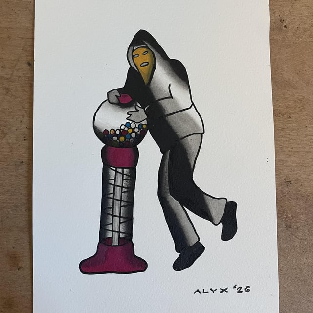 Buffalo Artist Creates Gumball Bandit Tattoo Flash