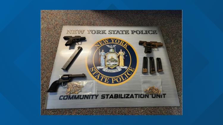 Buffalo Man Arrested on Gun Charges