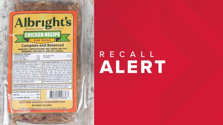 Raw Pet Food Recall Due to Salmonella Concerns