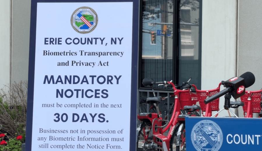 Erie County Bans Private Businesses from Collecting Biometrics Data