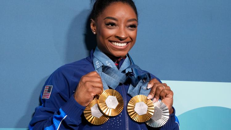 Gymnast Simone Biles Recovers from Health Scare, Buffalo Fans Send Well Wishes