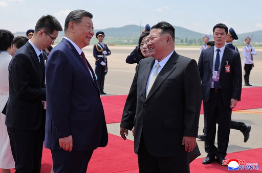Chinese President Xi Jinping Returns Home After Visit to North Korea