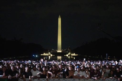 Trump's Name Removed from Kennedy Center Facade as UFC Fight Night Draws Crowds