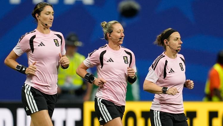 Buffalo Residents Cheer on Historic All-American Referee Crew